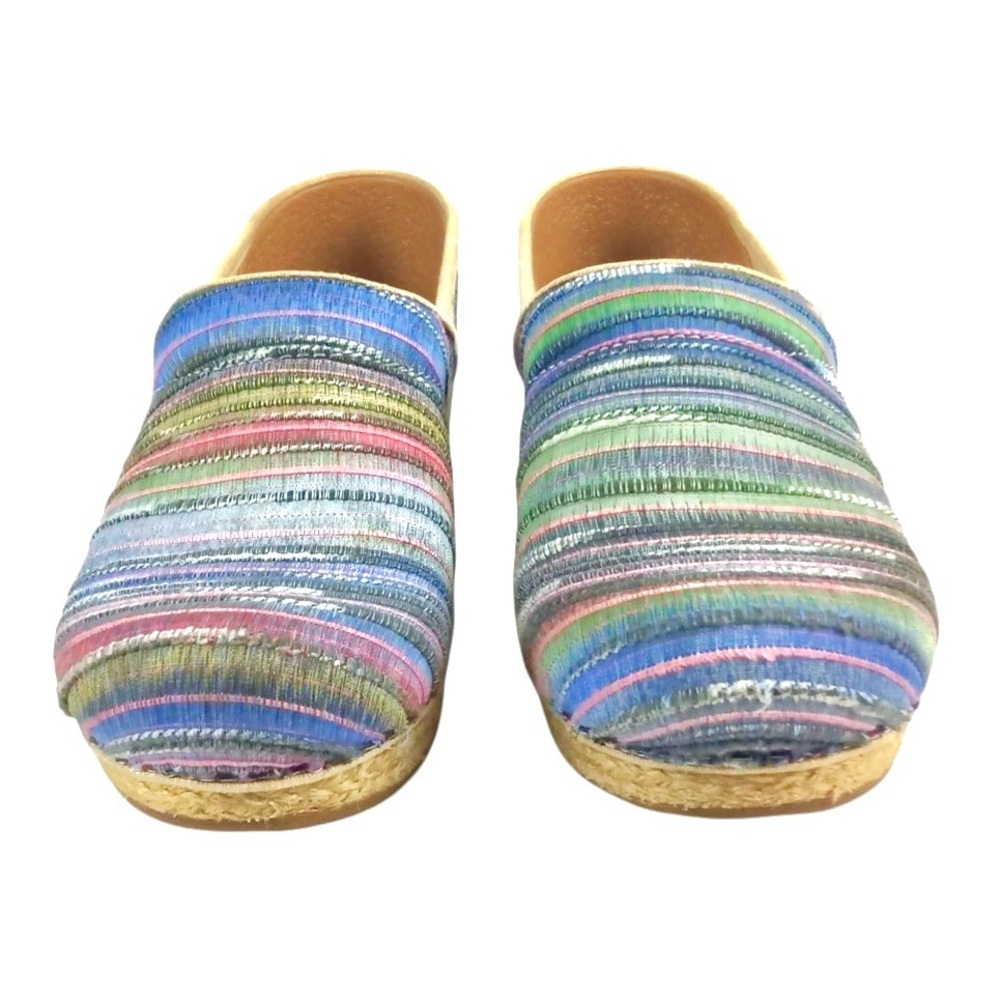 🌺 Dansko Multi Color Vegan Clogs -